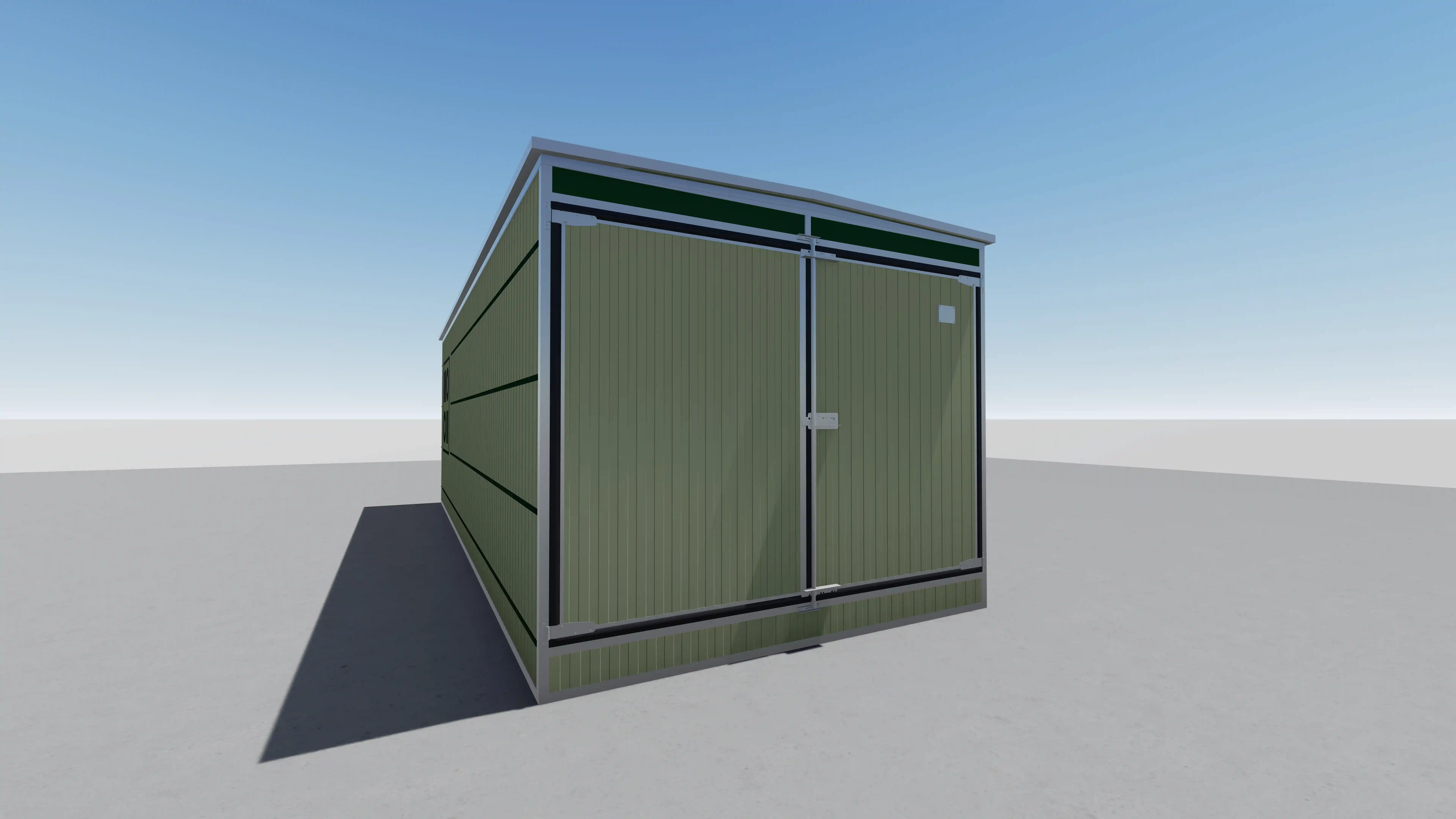 Industrıal dryer render