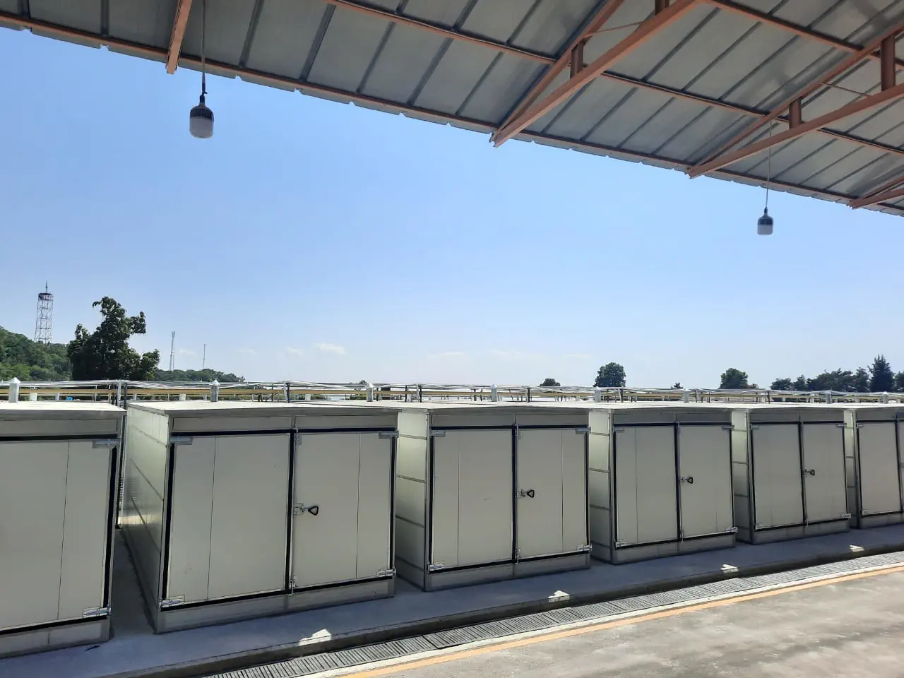 industrial dryer instalation