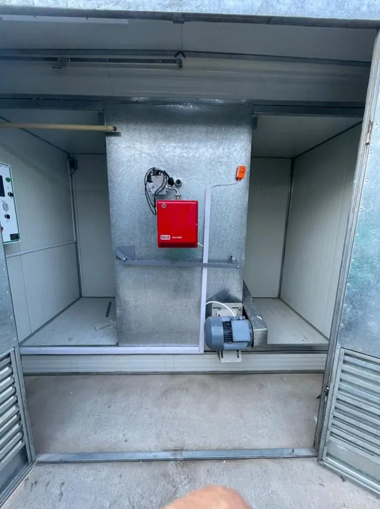 industrial dryer instalation